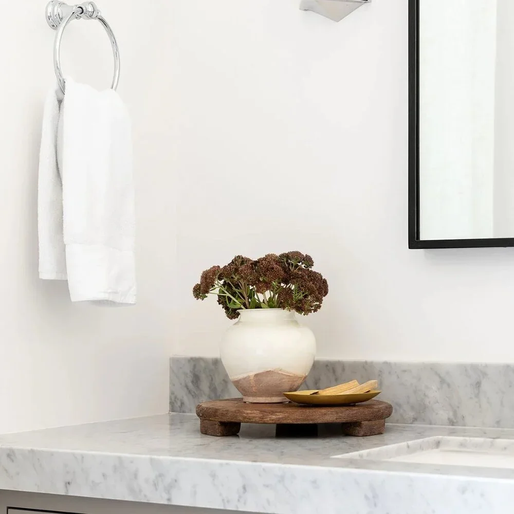 McGee & Co Istanbul White Hand Towel‎ - Turkish Cotton